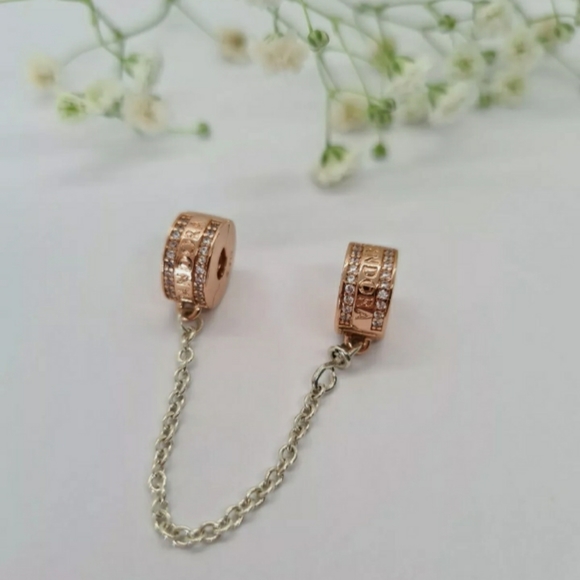 Pandora Rose Insignia safety chain. - Picture 5 of 8